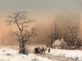Зима в картинах русских художников, слайд 6