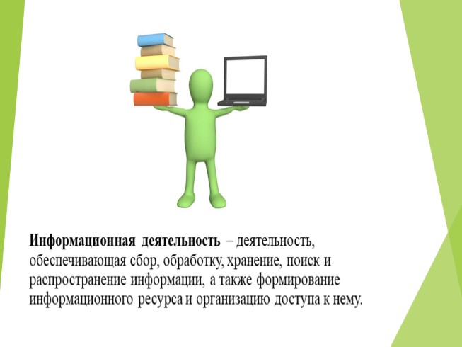 Роль информационной деятельности в современном обществе презентация