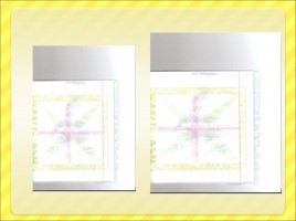 Рисование в квадрате узора из веточек ели (2 класс), слайд 20