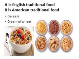 Meals in England. Meals in the USA (11 класс), слайд 13