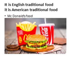 Meals in England. Meals in the USA (11 класс), слайд 25