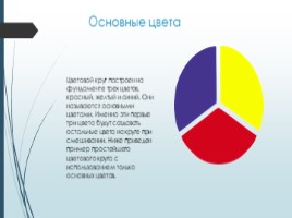 Цветовой круг и цветовые сочетания в художественном творчестве (5 класс), слайд 4