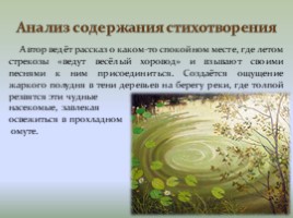 Анализ стихотворения А.К. Толстого «Где гнутся над омутом лозы...», слайд 8