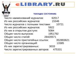 Показатели публикационной активности как критерий оценки конкурентоспособности, слайд 13