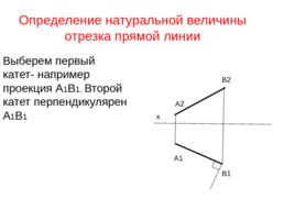 Начертательная геометрия, слайд 34