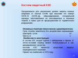 Вооружение и средства РХБ защиты в подразделениях, слайд 13