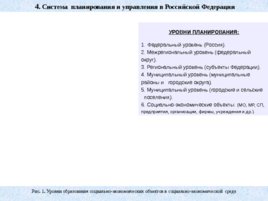 Система регионального управления и территориального планирования в РФ, слайд 22