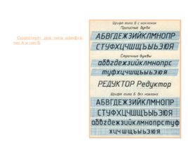Чертежный шрифт (Кимайкина), слайд 3