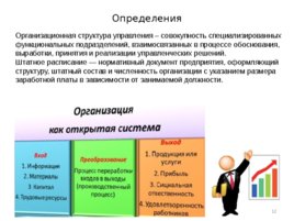 Проектирование организационных структур управления строительной организации, слайд 12