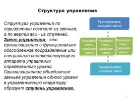 Проектирование организационных структур управления строительной организации, слайд 9