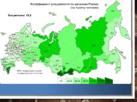 Анализ и оценка демографических процессов, состояния здоровья населения Кемеровской области, слайд 19