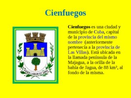 Republca de Cuba Cienfuegos y Santiago de Cuba, слайд 8