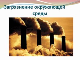 Загрязнение окружающей среды, слайд 1