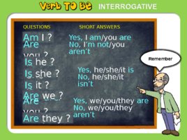 Verb to be ppt flashcards fun activities games grammar guides, слайд 18