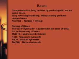 Types of Chemical Reactions Classes of Chemical Compounds, слайд 28