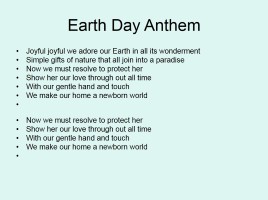 The Earth Day, слайд 5