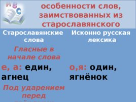 Исконно русская лексика. Заимствования из других языков, слайд 4