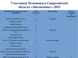 О Чемпионате Свердловской области «Абилимпикс», слайд 6