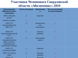 О Чемпионате Свердловской области «Абилимпикс», слайд 7