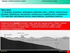 Динамика моря и условия судоходства, слайд 29