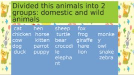 Животные на английском языке:" Animals", слайд 23