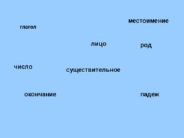 Урок русского языка:"Три склонения имён существительных", слайд 23