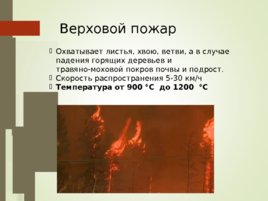 Пожары и другие природные проишествия, слайд 27