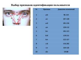 Разработка аппаратно – программных средств идентификации пользователя по биометрическим характеристикам лица, слайд 4