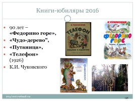 Календарь литературных и памятных дат в помощь планированию работы библиотеки на новый 2015 / 2016 учебный год, слайд 136