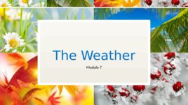 The Weather, слайд 1