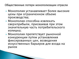 Конкуренция на отраслевых рынках. Лекция 3, слайд 22