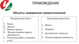 Лекция 5. Материальные отрасли российского права, слайд 23