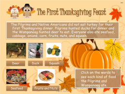 History of thanksgiving. Adapted by miss macarena arévalo - english teacher, слайд 11
