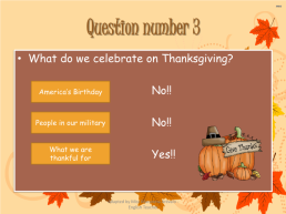 History of thanksgiving. Adapted by miss macarena arévalo - english teacher, слайд 15