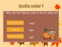 History of thanksgiving. Adapted by miss macarena arévalo - english teacher, слайд 16