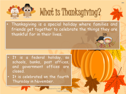 History of thanksgiving. Adapted by miss macarena arévalo - english teacher, слайд 3