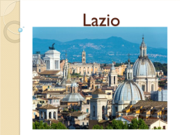 Lazio, слайд 1