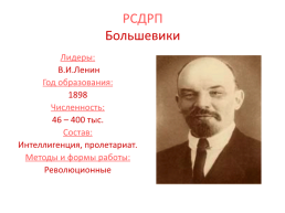 Политические партии в России.. Начало xx века., слайд 10