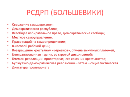 Политические партии в России.. Начало xx века., слайд 22