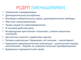 Политические партии в России.. Начало xx века., слайд 23