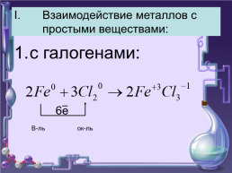 Химические свойства металлов 9 класс, слайд 11