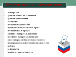 Политическая система России и избирательное право, слайд 5