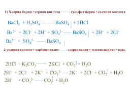 Тема урока: «Ионные уравнения реакций», слайд 6
