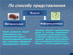 Моделирование. Классификация моделей, слайд 13