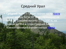 Природа Урала, слайд 42