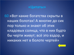 «Своя игра» по сказке-были М.М.Пришвина «Кладовая солнца», слайд 38