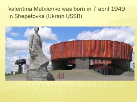 Valentina Ivanovna Matvienko, слайд 2