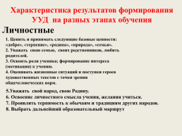 Пути формирования ( развития) универсальных учебных действий в урочной деятельности на уроках математики, информатики, физической культуры, обж и технологии, слайд 7