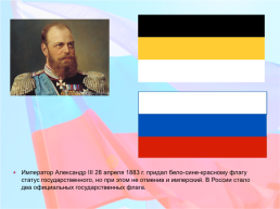 История российского флага, слайд 9