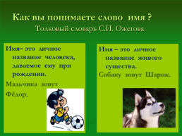 Имена собственные 1класс. Привалова лариса михайловна учитель начальных классов мкоу «тёткинская средняя общеобразовательная школа №1». 2015 Год, слайд 7